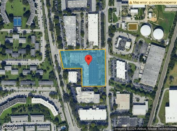  410 S Military Trl, Deerfield Beach, FL Parcel Map