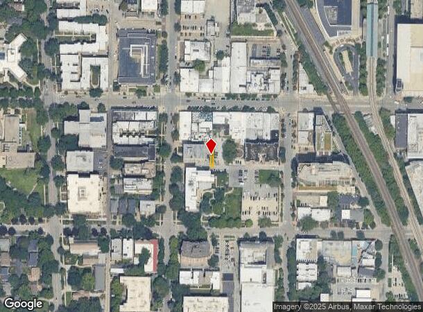  1577 Oak Ave, Evanston, IL Parcel Map