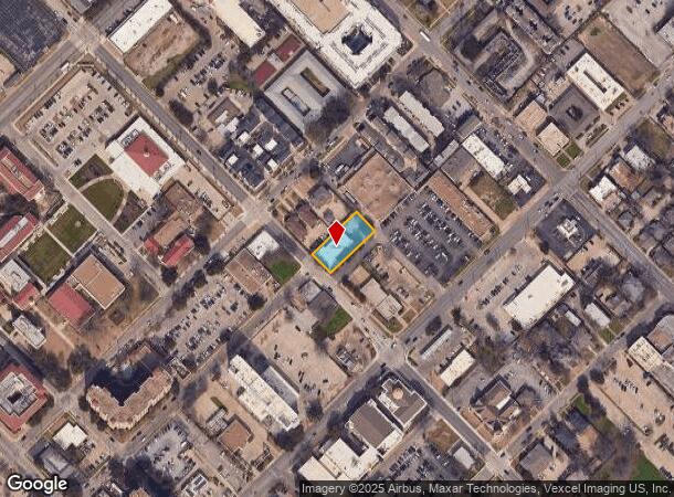 922 N Haskell Ave, Dallas, TX Parcel Map