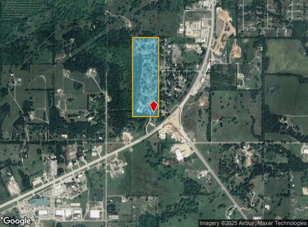 18165 W 798 Rd, Tahlequah, OK Parcel Map