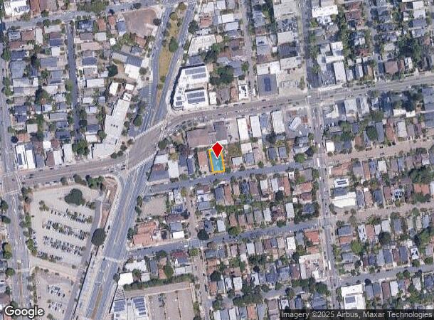  2025 Emerson St, Berkeley, CA Parcel Map