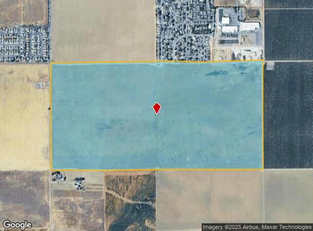 S Merced Ave At Lucille Ave, Coalinga, CA Parcel Map