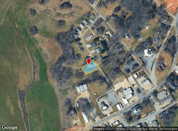  120 Parker St, Carnesville, GA Parcel Map