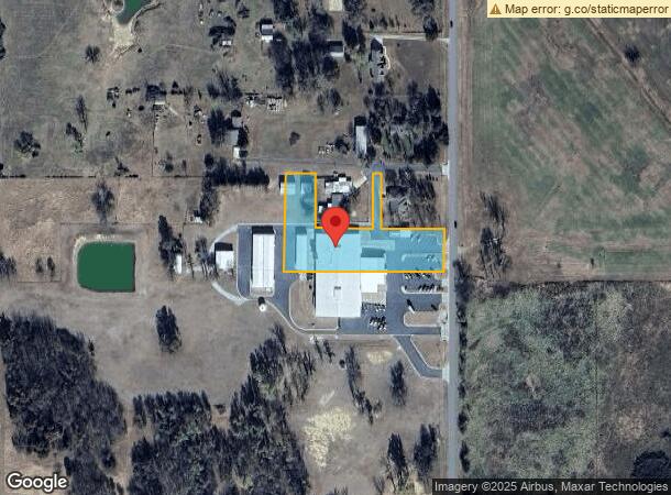  10101 N Hiwassee Rd, Jones, OK Parcel Map