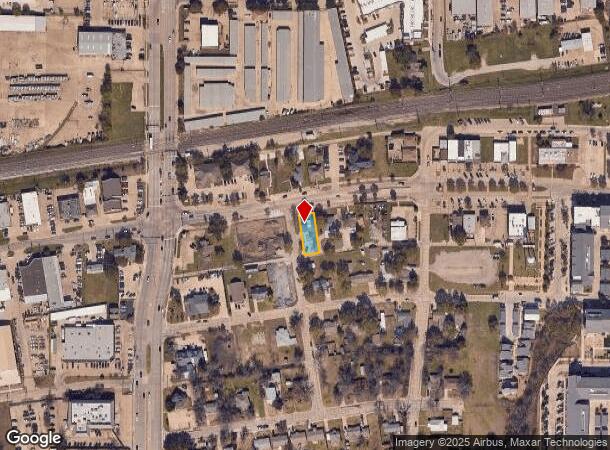  3602 Main St, Rowlett, TX Parcel Map