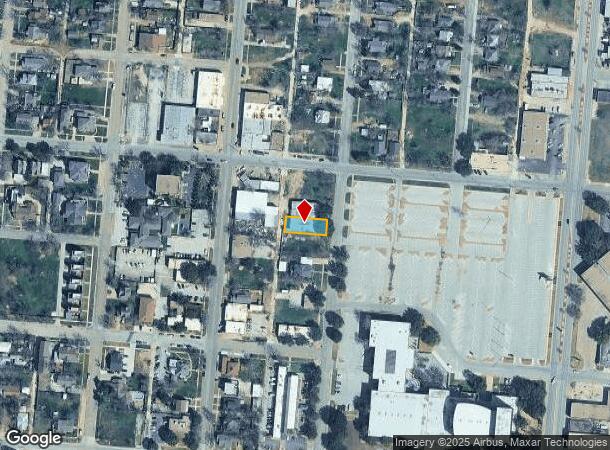  760 Cedar St, Abilene, TX Parcel Map