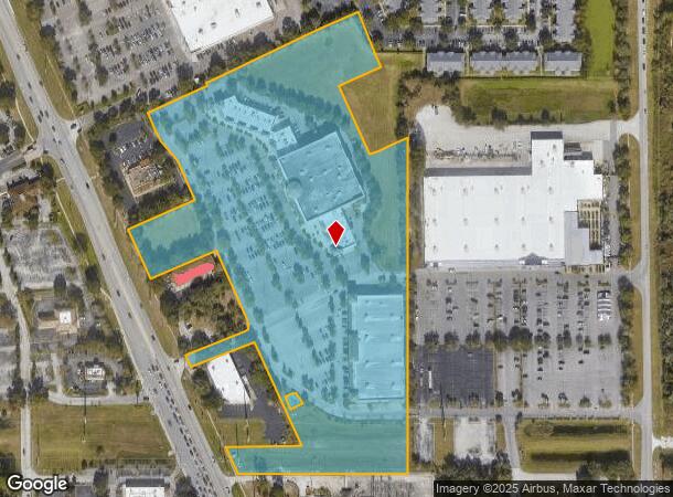  2621 Enterprise Rd, Orange City, FL Parcel Map