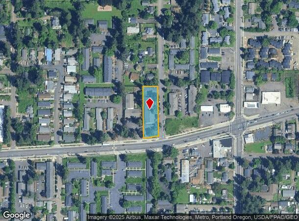 13335 Se Powell Blvd, Portland, OR Parcel Map