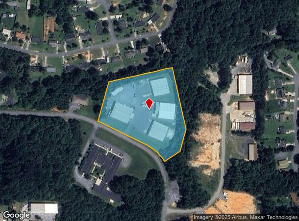  496 Pointe South Dr, Randleman, NC Parcel Map