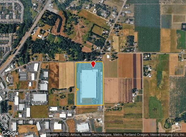 2525 Se 1St Ave, Canby, OR Parcel Map