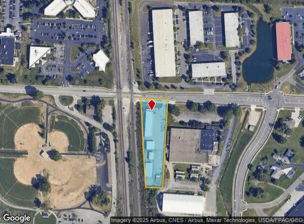 387 E Wilson Bridge Rd, Worthington, OH Parcel Map