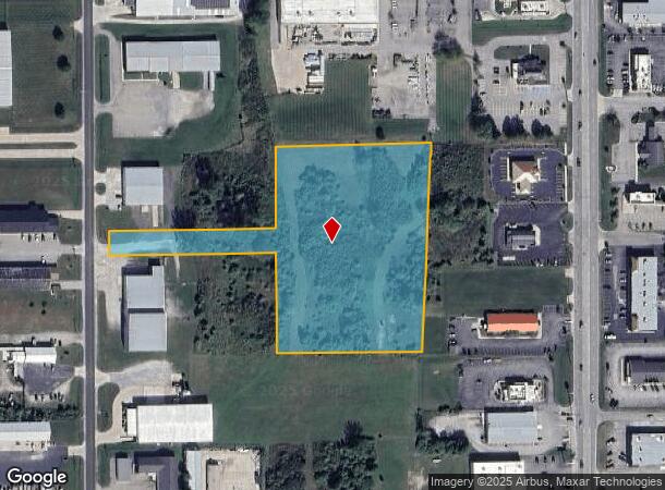 N Wayne St, Angola, IN Parcel Map