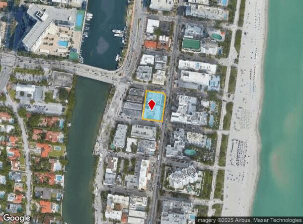  4000 Collins Ave, Miami Beach, FL Parcel Map