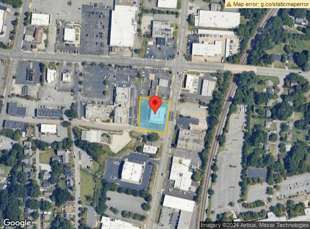  2101 N Church St, Greensboro, NC Parcel Map