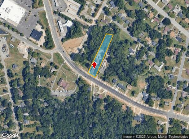 1105 Alamance Church Rd, Greensboro, NC Parcel Map