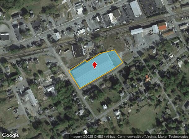  421 Elm St Sw, Abingdon, VA Parcel Map