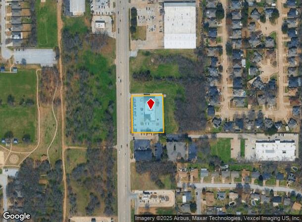 900 N Industrial Blvd, Euless, TX Parcel Map