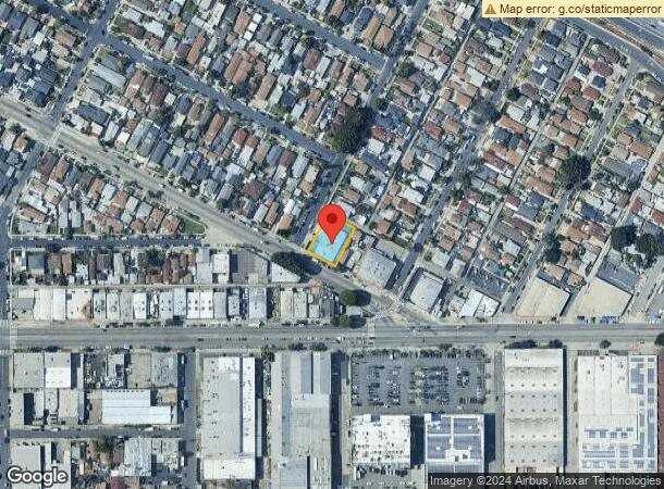  3605 E 8Th St, Los Angeles, CA Parcel Map