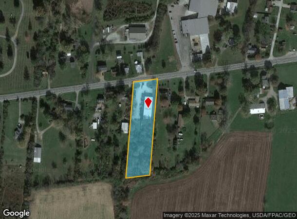 7867 W National Rd, New Carlisle, OH Parcel Map