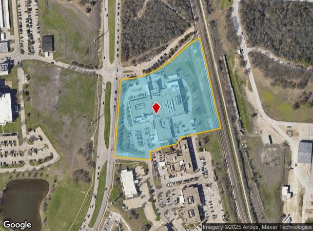  2801 S Mayhill Rd, Denton, TX Parcel Map