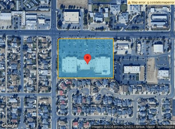  1806-1840 Cecil Ave, Delano, CA Parcel Map