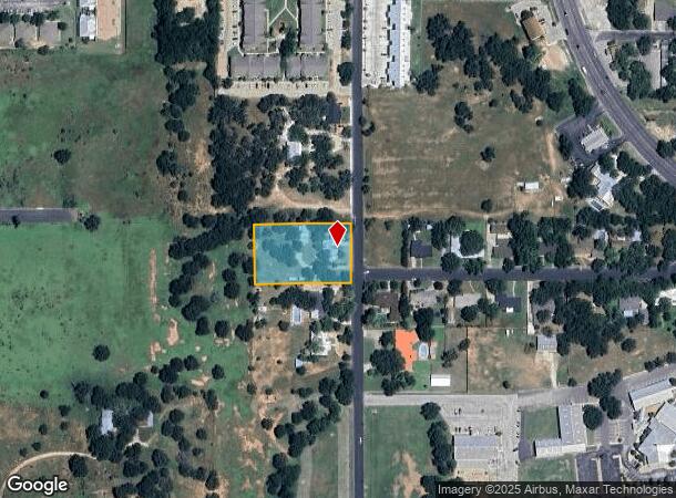  626 S Eagle St, Fredericksburg, TX Parcel Map