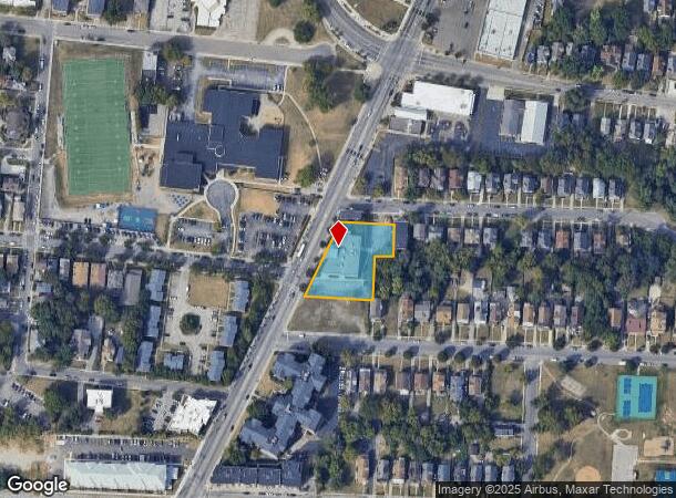 3458 Reading Rd, Cincinnati, OH Parcel Map