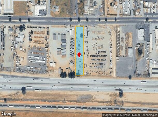 1425 E Sixth St, Beaumont, CA Parcel Map