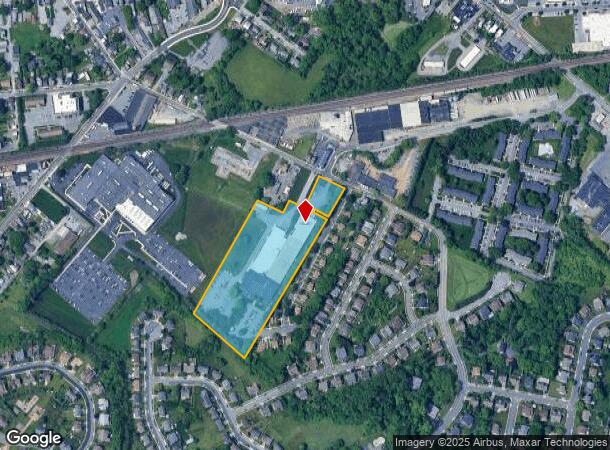 710 Johnston St, Reading, PA Parcel Map