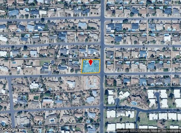 5926 E Wilshire Dr, Scottsdale, AZ Parcel Map