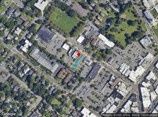  185 Elm St, Westfield, NJ Parcel Map