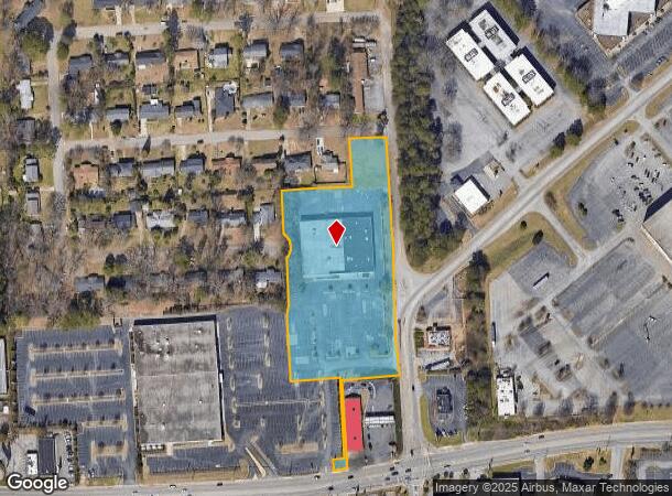  607 Bush River Rd, Columbia, SC Parcel Map