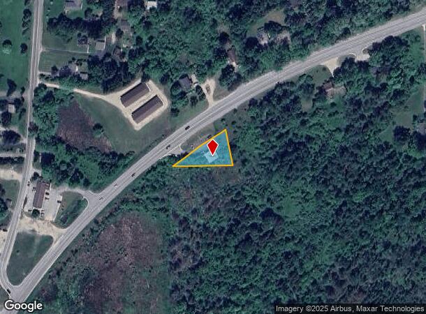  589 Beulah Hwy, Beulah, MI Parcel Map
