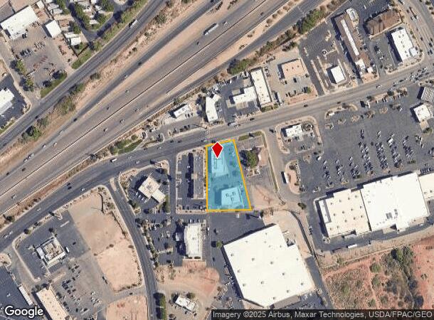 1055 W Red Cliffs Dr, Washington, UT Parcel Map