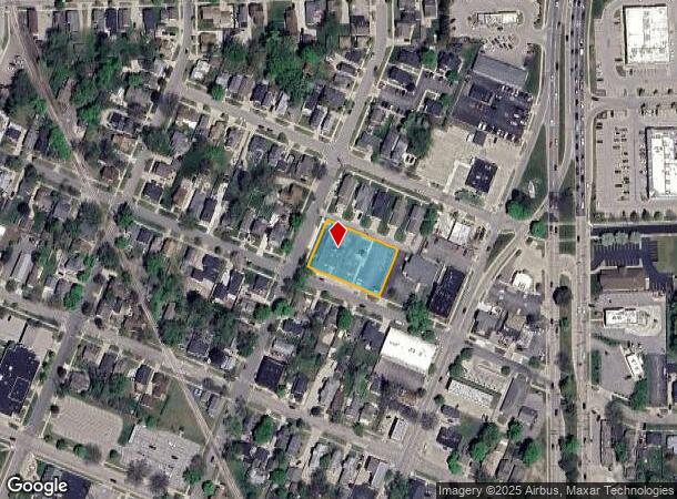  605 Elliott Ave, Grand Haven, MI Parcel Map