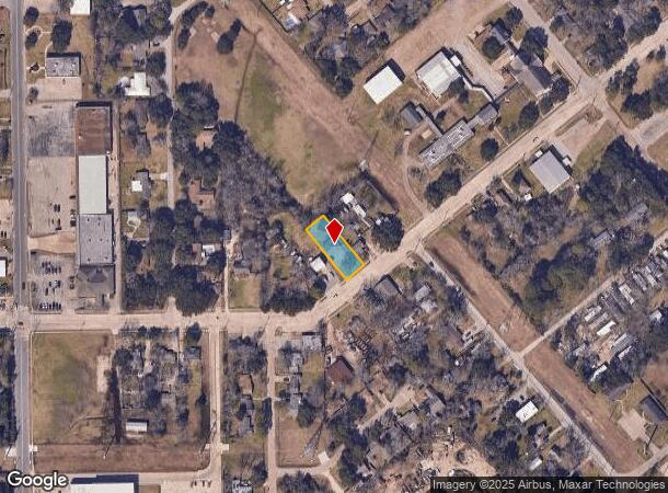  1308 Cedar Dr, La Marque, TX Parcel Map