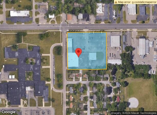  1791 Columbia Ave W, Battle Creek, MI Parcel Map