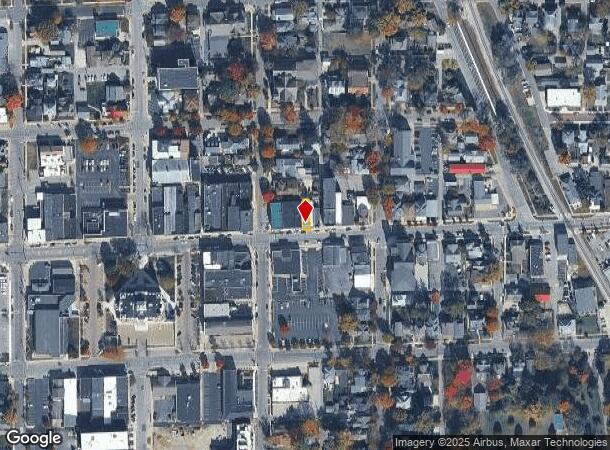 136 E Jefferson St, Franklin, IN Parcel Map