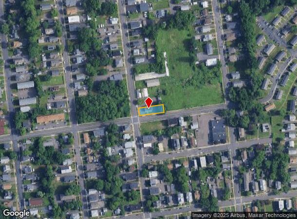  207 Oak St, New Britain, CT Parcel Map