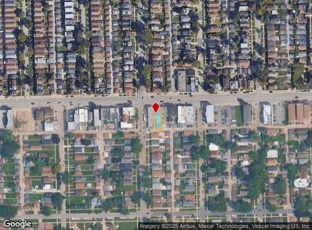  6739 Pershing Rd, Stickney, IL Parcel Map