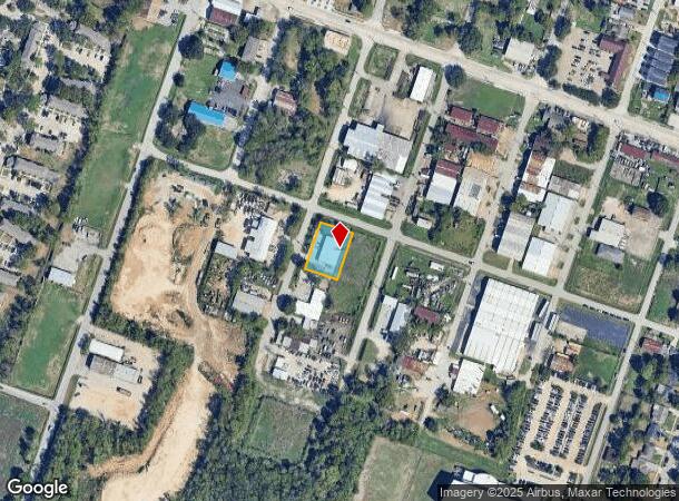  7001 Burkett St, Houston, TX Parcel Map