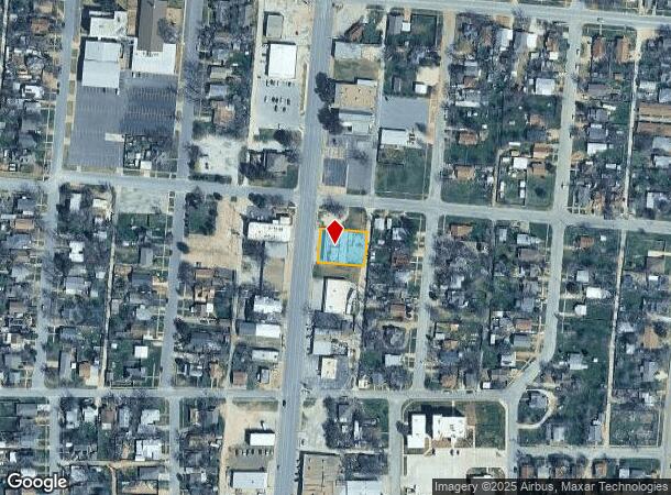  817 Butternut St, Abilene, TX Parcel Map