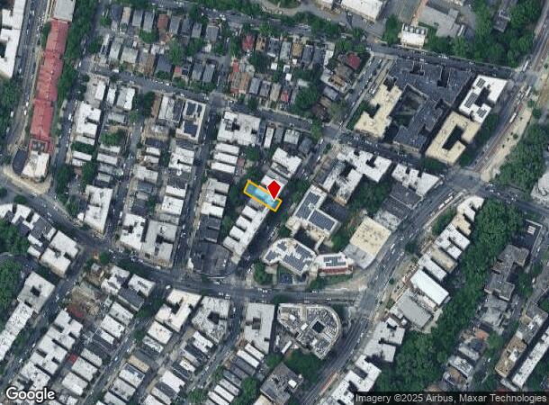  1925 Andrews Ave, Bronx, NY Parcel Map