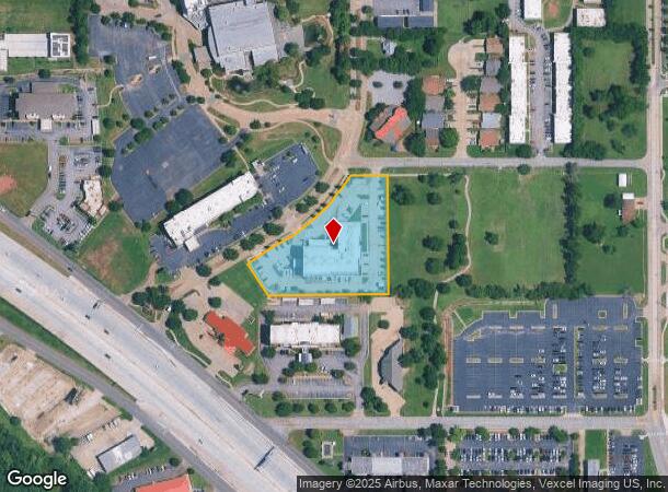  1820 N Warren Dr, Midwest City, OK Parcel Map