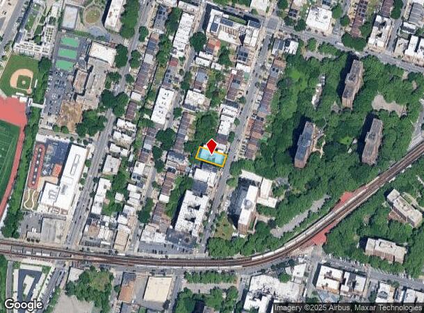  671 Cauldwell Ave, Bronx, NY Parcel Map