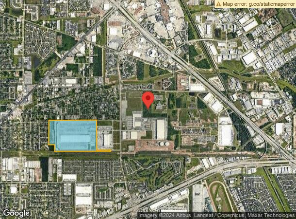  11333 N Gessner Rd, Houston, TX Parcel Map