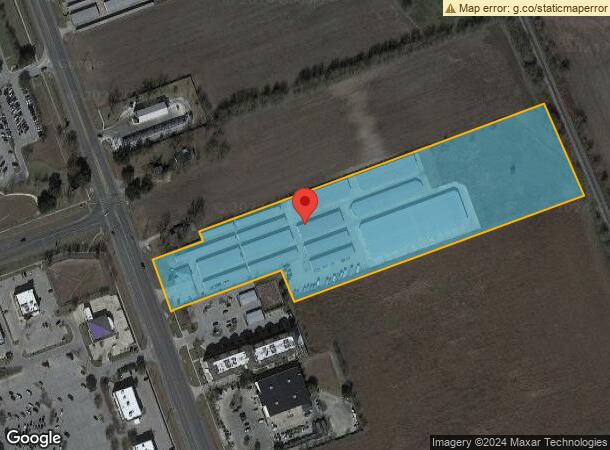  3706 N Main St, Taylor, TX Parcel Map