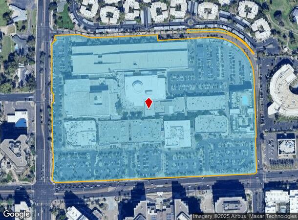  2502 E Camelback Rd, Phoenix, AZ Parcel Map