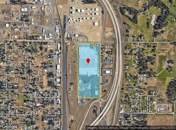 7511 N Freya St, Spokane, WA Parcel Map