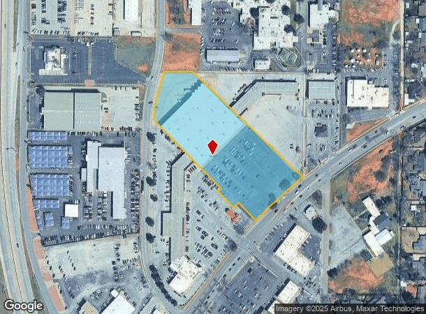  4654 S 14Th St, Abilene, TX Parcel Map